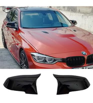 Bmw F30 M3 Tırnaklı Batman Yarasa Ayna Kapağı Piona Black ABS 2012-2018