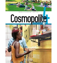 Cosmopolite 4 Livre de l'élève Methode de Français B2 + Cahier d'exercices + Corriges integres + Downloadable Audios-Videos