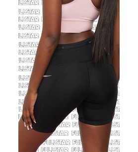 Nike Epic Fast Women's Running Shorts Tayt 3 Cepli Biker Tayt Şort Siyah
