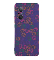 Huawei Nova 9SE Uyumlu Lansman Kılıf Hello Kitty Tasarımlı İçi Kadife Kapak-Mor (Şeffaf)