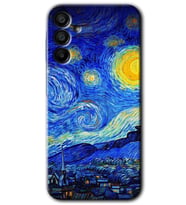 Galaxy A15 Kılıf HD Desen Baskılı Kılıf - Starry Night