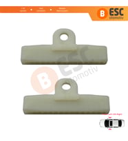 Toyota Corolla Prius Cruiser Hilux Matrix Pontiac Vibe Lexus RX İçin Kapı Cam Tutucu Kızak Klipsi