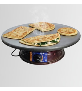 Gülsan 55 cm Elektrikli Katmer - Gözleme - Yufka - Kara Saç Termostatlı