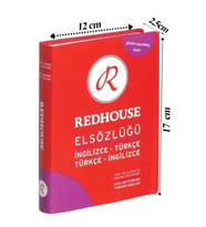 Redhouse İngilizce Türkçe El Sözlüğü Mor 544 Sayfa 1 Adet 30.000 Kelime Hazneli Red House İngilizce Sözlük El Boy Cep