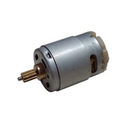 Ever RS-365 DC 9V 9750Rpm DC Motor 6mm Çaplı Metal Dişli (Çap 27.5mm Uzunluk 57mm) Hobi Oyuncak Elektrik Deney Motoru