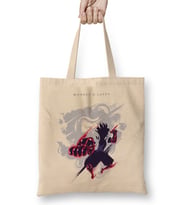 One Piece Luffy Snakeman Silhouette Bez Çanta Uzun Saplı