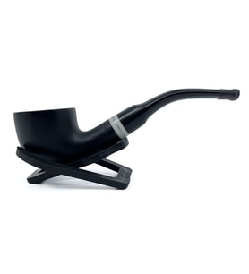Dapper Bent Pot Briar (Gül Kökü) 9 mm Filtreli El Yapımı Pipo - 3074