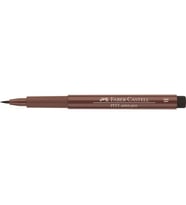 Faber Castell Pitt Artist Pen Çizim Kalemi Fırça Uçlu 169***Caput Mortuum 