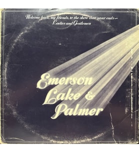 Emerson Lake Palmer Welcome Back My Friends To The Show That Never Ends 3 LP Plak (Karışık)