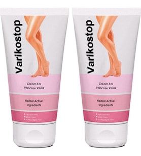 Varikostop 2 Adet Bacak Bakım Kremi 50 ml