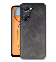 Newface Vivo Y18 Kılıf Aras Deri Kapak - Siyah