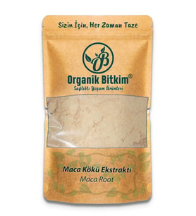 Organik Bitkim Maca Kökü Ekstraktı (Maca Root) 250 gr