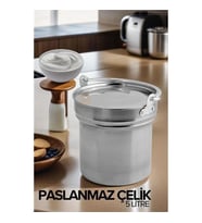 ModaCar Yoğurt Bakracı 5 Lt Paslanmaz Çelik