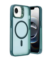 Pilelistore   iPhone 16E Flet Lens Magsafe Kapak - Koyu Yeşil