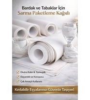 Premium 40x60 cm Bardak Sarma Kağıdı 50 Adet Cam Bardak ve Kırılabilir Ürün Paketleme Kağıdı