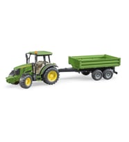Bruder John Deere 5115M Traktör Ve Römork - BR02108