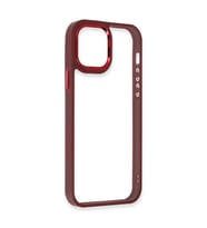 İphone 12 Pro Max Kılıf Dora Kapak - Kırmızı