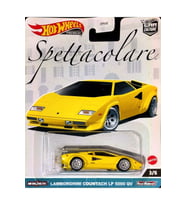 Hot Wheels Premium Car Culture Spettacolare Lamborghini Countach LP 5000 QV FPY86 HKC47 (Sarı)