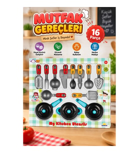 4681 Mutfak Gereçleri Seti 16 Parça -canrodi