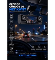 Full HD 1080P Döngüsel Kayıtlı Araç Kamerası