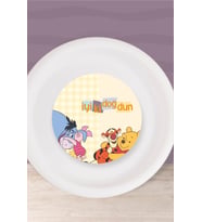 Winnie The Pooh Temalı Doğum Günü Seti Tabak Sticker (Etiket) 15'li