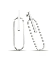 925 Ayar Gümüş Tasarım Küpe - K089701