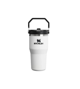Stanley The IceFlow Flip Straw 2.0 Tumbler 0.60L Pipetli Termos 10-13425-0117 Beyaz