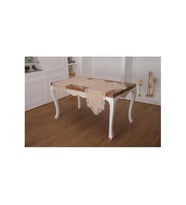 Nadide Lüx Güpürlü Simli Keten Kumaş Bej Salon Takımı 5 Parça  40X160 Cm 1365 (Standart)