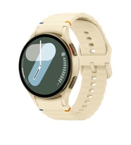 Huawei Watch GT 6/5/4 41mm -GT 5 Pro 42mm Üniversal Akıllı Saat 18mm Kordon Deko (Krem)