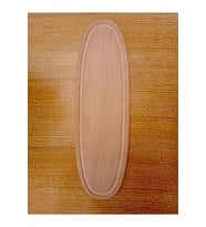 Kayın Ağacı Yapımı, Saf Ahşap, Suya Dayanıklı, Oval Servis Tabağı, Sunum Tabağı, Pide Sunum Tahtası