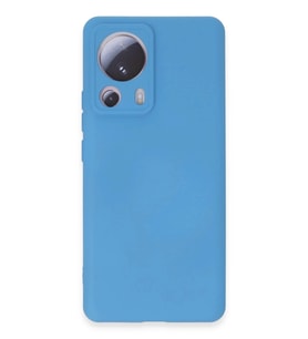 Durukar® Mi 13 Lite Kılıf Nano içi Kadife Silikon - Mavi