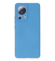 Durukar® Mi 13 Lite Kılıf Nano içi Kadife Silikon - Mavi