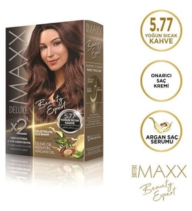 Maxx Deluxe Saç Boyası 5.77 Yoğun Sıcak Kahve