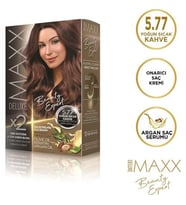Maxx Deluxe Saç Boyası 5.77 Yoğun Sıcak Kahve
