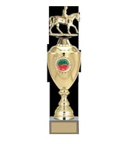 ODAK KUPA - Figürlü Kupalar - At / Binici Figürlü Kupalar FG-079 C - 46 cm