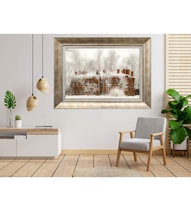 Gümüş Çerçeveli dekoratif Tablo as728