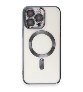 Apple İphone 15 Pro Kılıf Kross Magneticsafe Kapak - Titan Gri