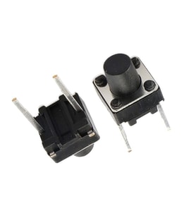 Ayt Tact Switch Şaseli 6x6x3.5 Mm 2 Bacak IC-200A C9 Buton