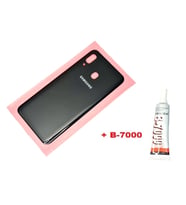 Tkgz Samsung Galaxy A30 A305 Arka Pil Batarya Kapağı (B-7000) SİYAH