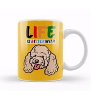 Funny Dog Lover Gift For   Men Kupa Bardak Porselen