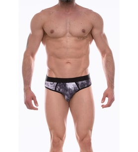 Mulvxbrf Brf02  Erkek Desenli Jockstrap Çamaşır (Mulvix)