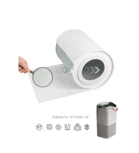 Purmed 10 Adet Electrolux Pure A9 PA91-404GY Uyumlu Toz Tutucu Ön Filtre