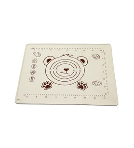 DİKDÖRTGEN  40X50CM  RENKLİ SİLİKON  HAMUR MATI  ÖLÇEK ÇİZİMLİ   240GR (4767)
