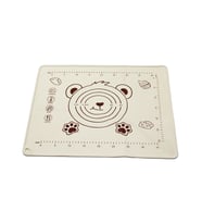 DİKDÖRTGEN  40X50CM  RENKLİ SİLİKON  HAMUR MATI  ÖLÇEK ÇİZİMLİ   240GR (4767)