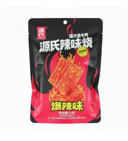 Genji Food Shredded Big Gluten Chunk Super Spicy Flavor 72g