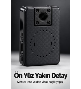 Mey İthalat® Ayarlanabilir Lens Başlıklı Güvenlik Kamerası Canlı İzleme Destekli