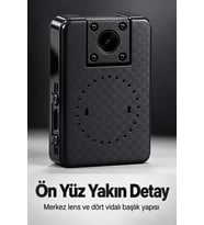 Mey İthalat® Ayarlanabilir Lens Başlıklı Güvenlik Kamerası Canlı İzleme Destekli