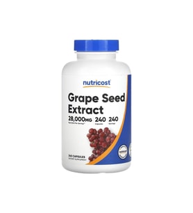 Grape Seed Extract Üzüm Çekirdeği Ekstraktı, 28.000 mg, 240 Kapsül