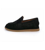 MAMMAMİA D26YA-7815 YARMA SÜET DERİ LOAFER KADIN AYAKKABI