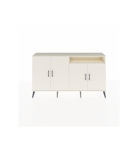 Arges Konsol 6 Raflı 4 Kapaklı 176x30x99 Aytaşı-Aytaşı
